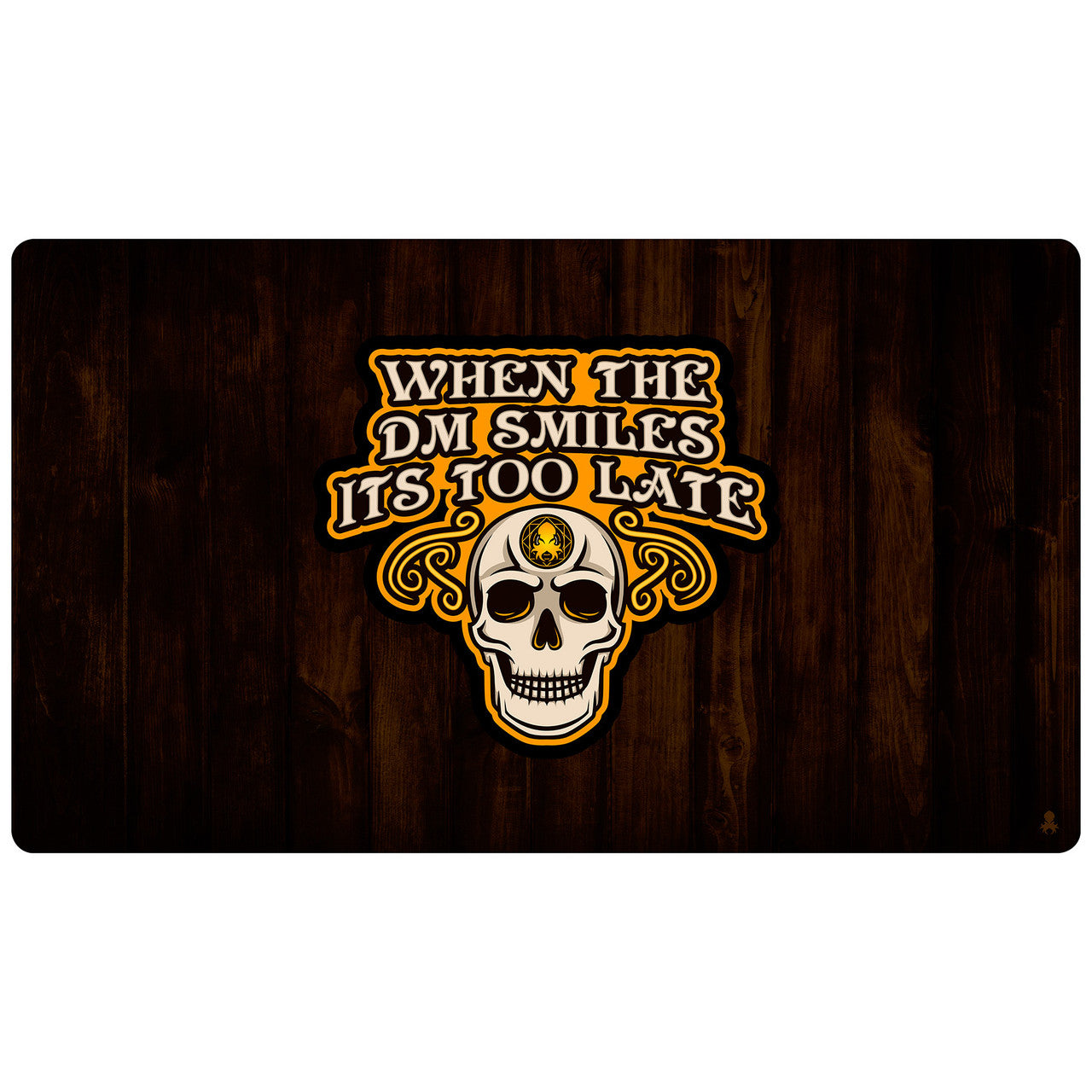 Beware the Smiling DM Game Mat